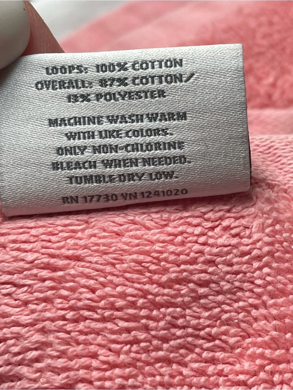 Threshold pink coral